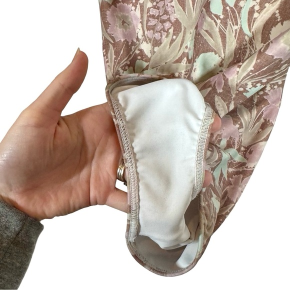 Minnow Girls Cypress Floral One Piece Swimsuit with Ruffle Open Tie Back - Picture 8 of 12